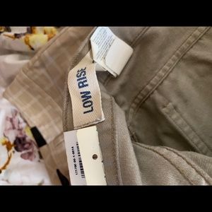 Low Rise Boot Cut Khaki’s